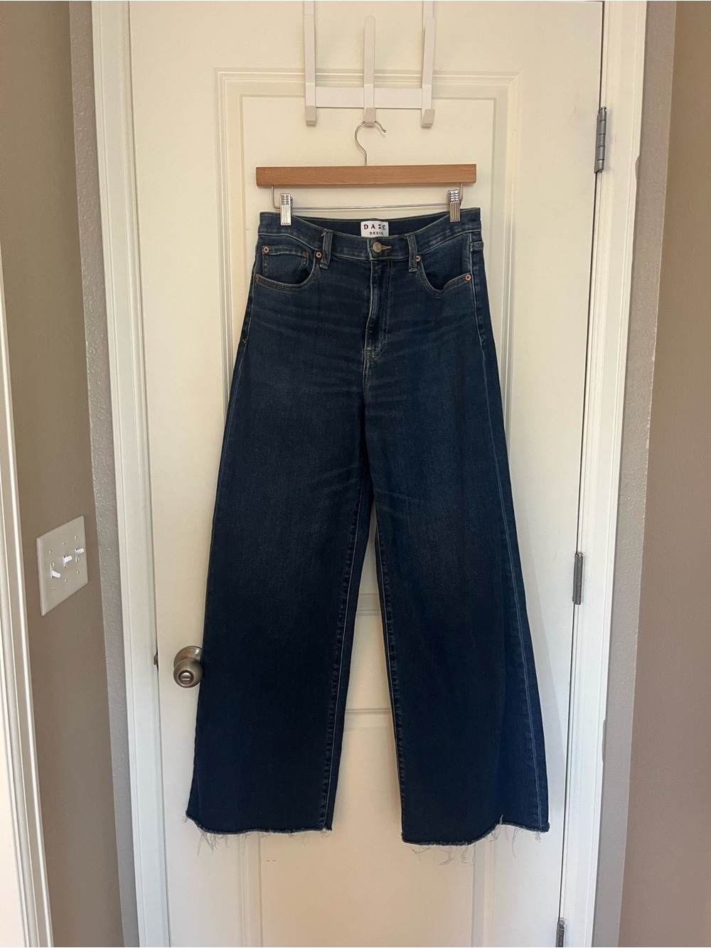 Far Out Wide Leg Jeans by DAZE (High-Rise Flare)